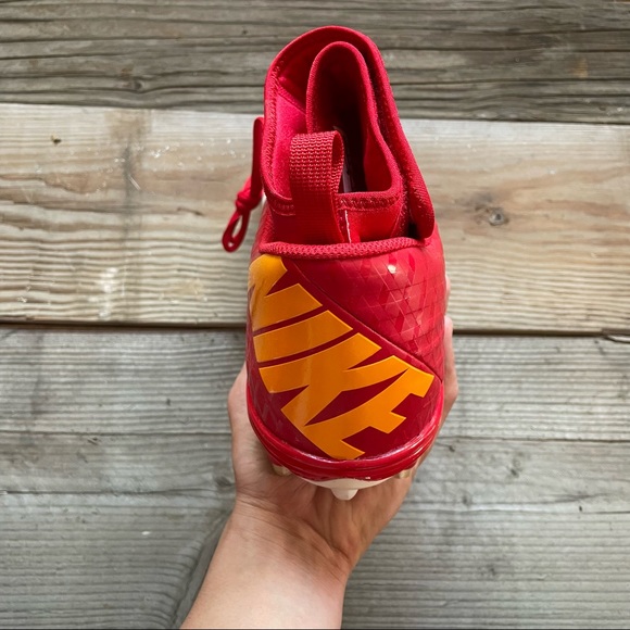 New Men Nike Lunarlon Superbad Pro Football Cleats Kansas City Chiefs Mahomes - Picture 6 of 8